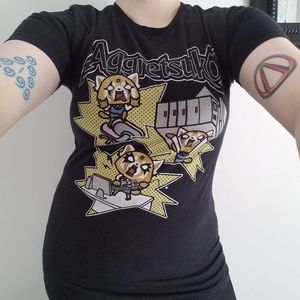 Hot Topic Sanrio Aggretsuko Graphic Tee
